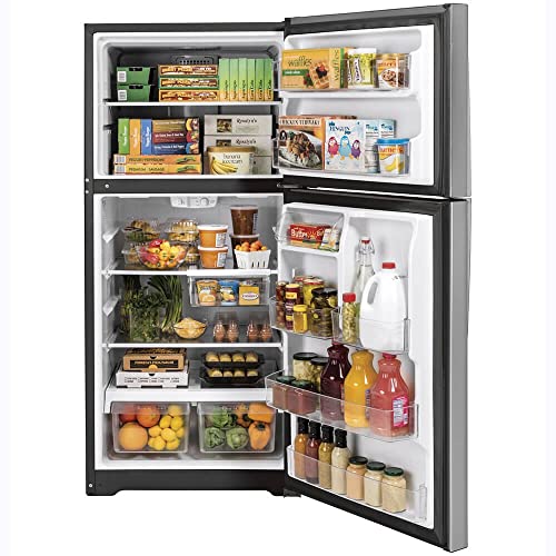 19.2 Cu. Ft. Top Freezer Refrigerator in Fingerprint Resistant Stainless Steel, Garage Ready on Fridge.com
