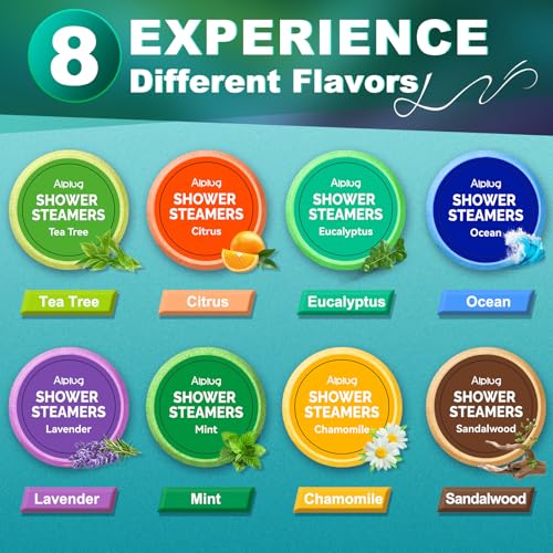 Image of Shower Steamers for Men - 8 Pack Shower Bombs Aromatherapy with Essential Oils, Birthday Gifts for Him Dad Husband Boyfriend, Relaxation Mens Gifts Ideas, Gifts for Men Who Have Everything