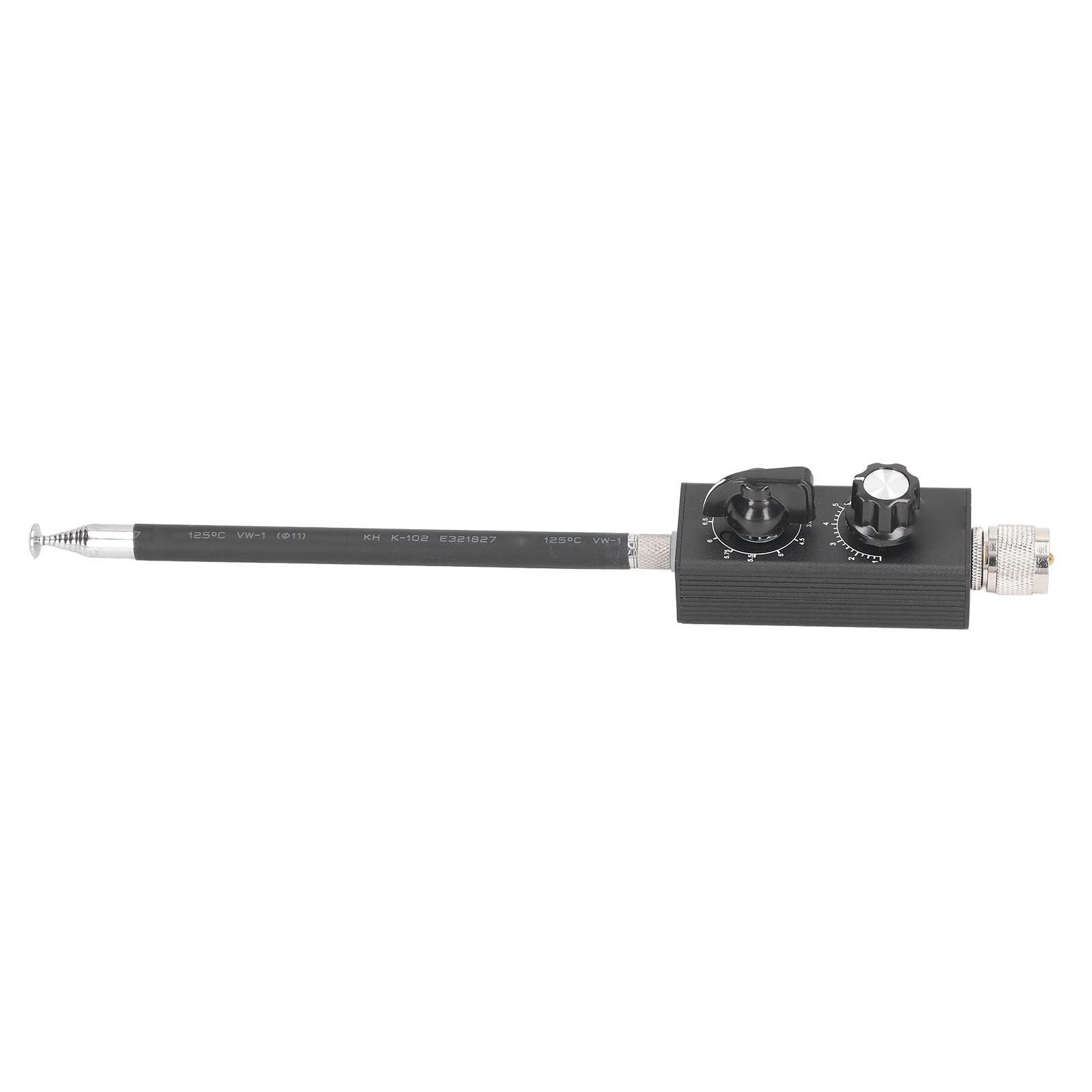 Antena QRP HF de Onda Corta, Antena Portátil Sintonizada de Banda Completa Direccionalidad Fuerte 20W 3, 5 a 470MHZ para Interiores