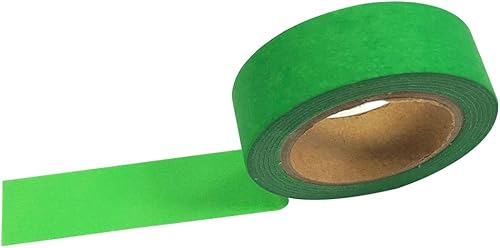 Vista 3 de Wrapables Cinta adhesiva Washi colorida, rosa neón sólido