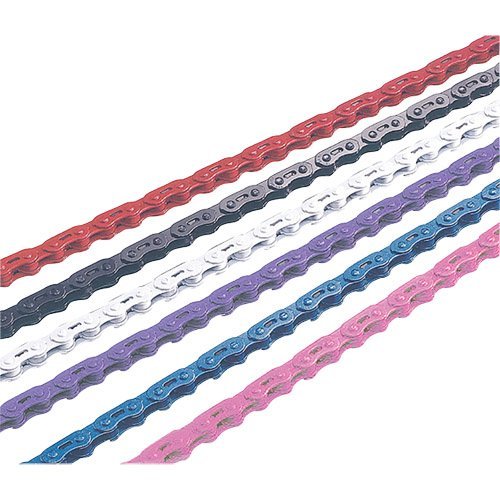 Amazon.co.jp: YBN シングル用カラーチェーン ピンク MK747 : スポーツ