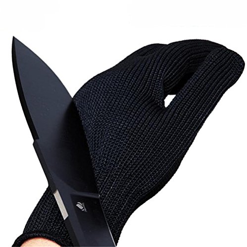 Guantes Resistentes - Protección De Nivel 5 De Alto Rendimiento, Grado Alimenticio. Guantes De Alambre De Autodefensa De Protección,2Pairs