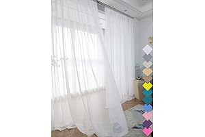 Elegant See-Through Curtains for Your Home's Aesthetic