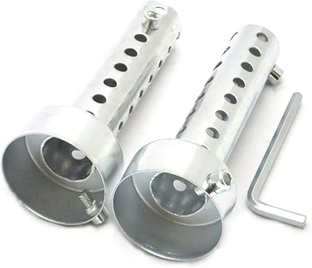 Amazon Neyorika バイク マフラー 消音器 インナー サイレンサー 汎用 インナーバッフル 六角レンチ付 2本 セット ロング48mm バッフル 車 バイク Amazon Neyorika バイク マフラー 消音器 インナー サイレンサー 汎用 インナーバッフル 六角レンチ付 2本 セット ロング48mm バッフル 車 バイク