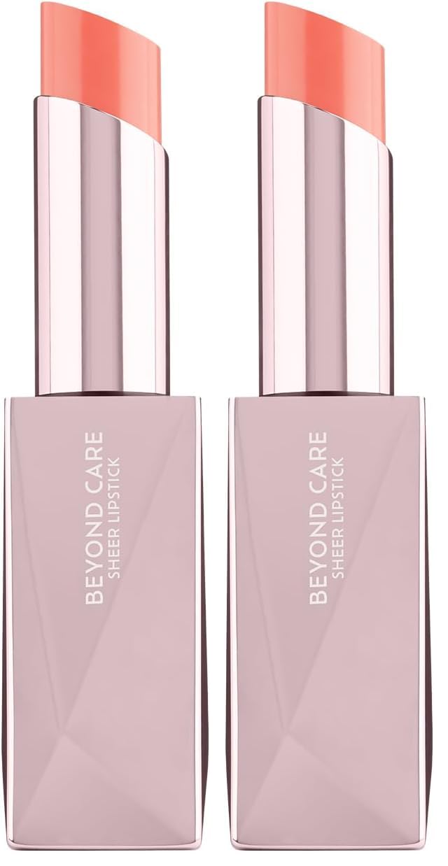 ALIX AVIEN Beyond Care Sheer Lipstick 902 - Sheen Apricot - Yoğun Nemledirici Besleyici Etki - Parlak Ruj (2 paketi)