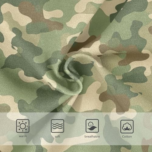 Cotton Toddler Underwear Floral Abstract Camouflage Green Beige Girl Panties Cute Designer Undies Kids Briefs 2t3