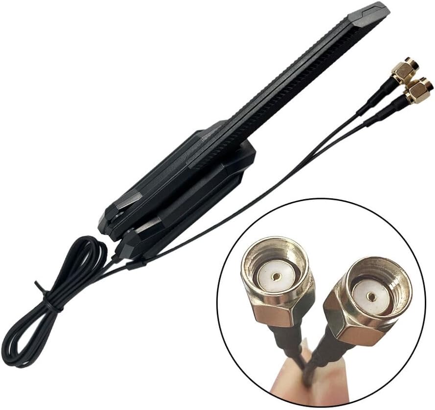 Miniatura 6 de HSSDTECH 6E Cable de antena WiFi para ASUS 2T2R ROG Strix X570-E X570-PRO Gaming TUF GAMING B550M B560M-PLusB660-IZ590-E Z590-F Z590-IZ690-A Z690-E