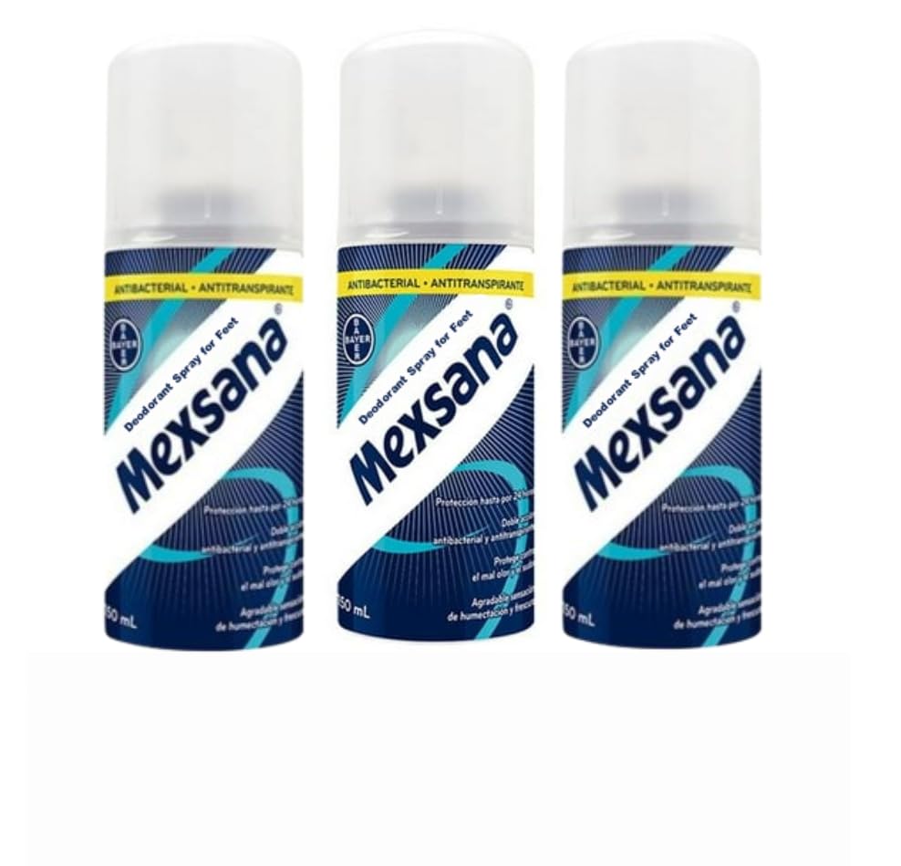 Mexsanas Antibacterial Foot Spray (Pack of 3)