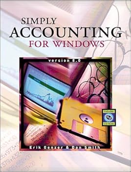 Spiral-bound Simply Accounting Version 8.0 Windows Book