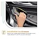 LFOTPP Für BM-W 5er G30 G31 G38 Autotürgriff Aufbewahrungsbox, Autotürgriff Organizer Tablett G30 Zubehör Mittelkonsole Tray