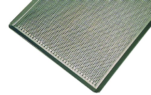 Plaque Professionnelle Perforée 530 x 325 mm - Feuille de Cuisson Professionnelle - Aluminium - 20.5 x 12.8 inches