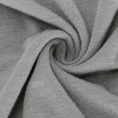 Kids Girls Long Sleeve Blouse Shirts Solid Color Loose Round Neck Long Sleeve Comfy Tops Girls Trendy Tees Clothes3