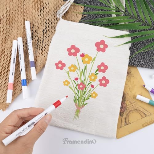 Framendino 4 Bolsas de Lona para Sublimación miniatura 3