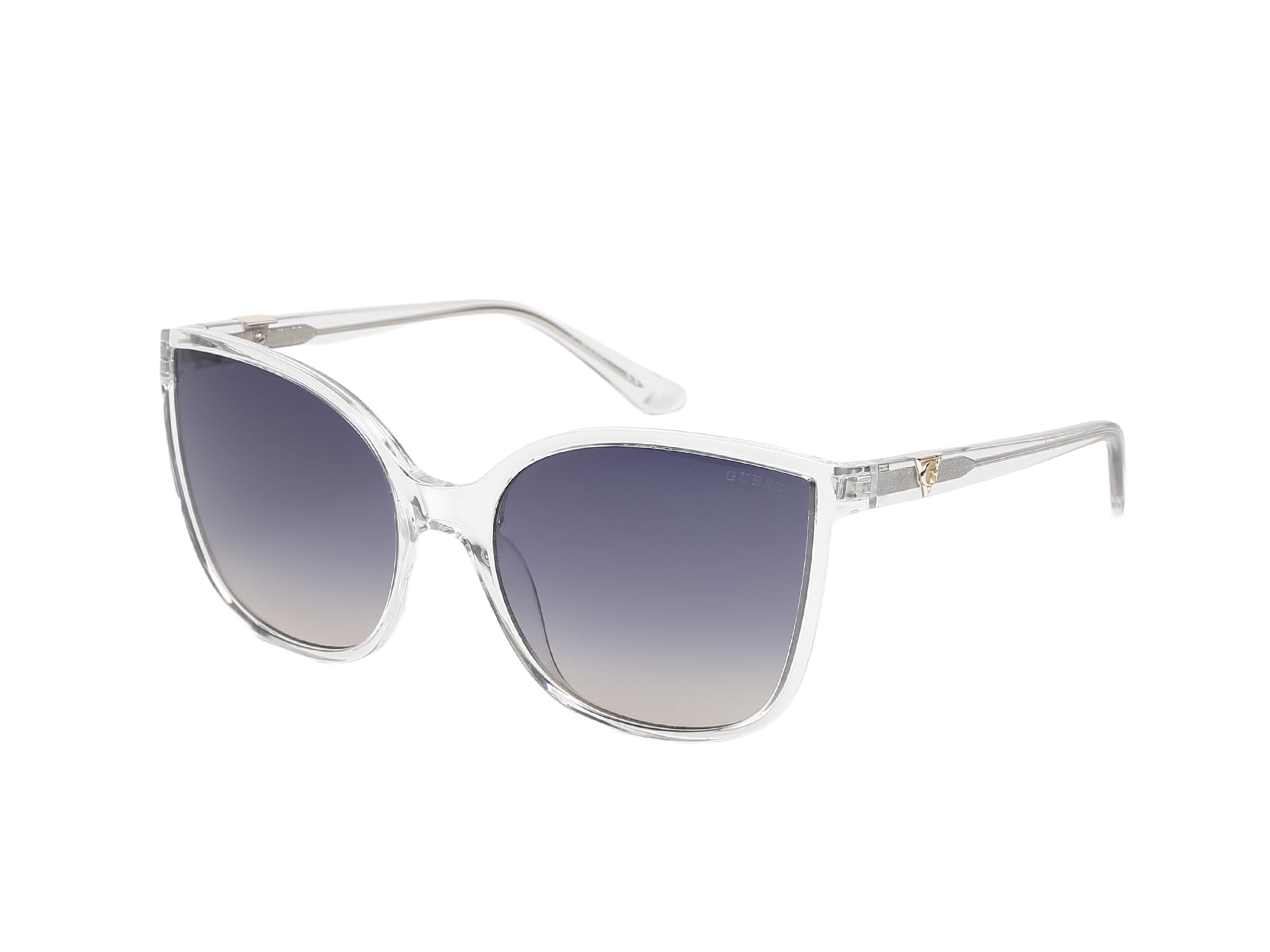 GUESS Gafas de sol inyectadas redondas para mujer