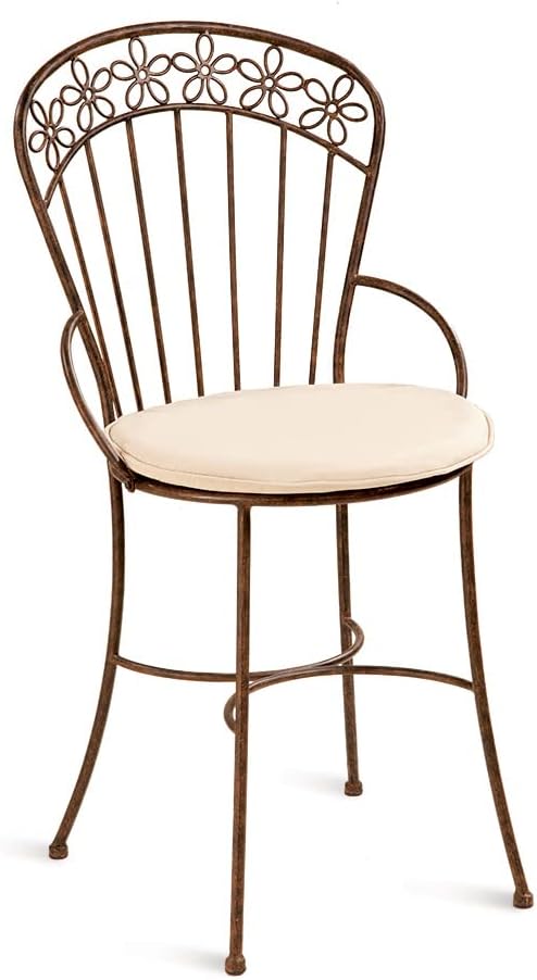 Deer Park Ironworks Daisy Ribbon Chair with Cushion