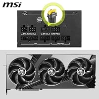 MSI MAG A650GLS PCIE5 Netzteil, 650W, 80 Plus Gold, ATX 3.1, PCIe 5.1 GPU Unterstützung, Native 12V-2x6, Zweifarbiger 12V-2x6 Anschluss, ATX PSU, Modulare Kabel – Ansicht 4
