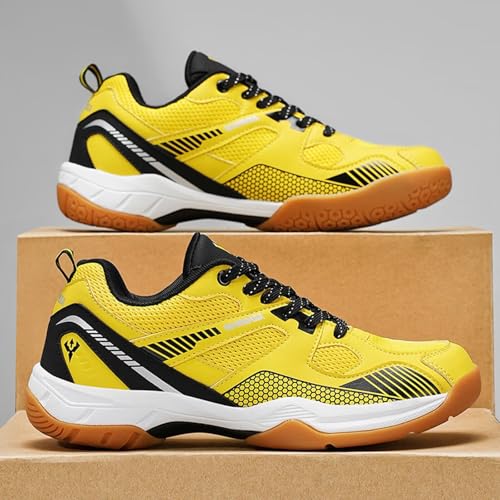 Men's Pickleball Shoes | Table Tennis & Squash Court Sneakers | Strong Support & Shock Absorption | All-Court Comfort3