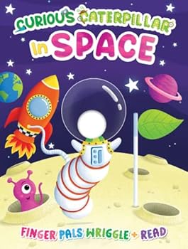 Board book Curious Caterpillar in Space - Children's Wriggle and Read Interactive Board Book