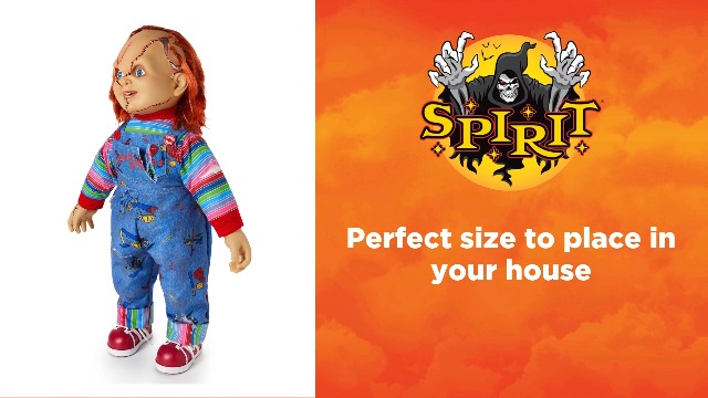 Amazon.com: Spirit Halloween Chucky Doll, Multicolor : Toys & Games