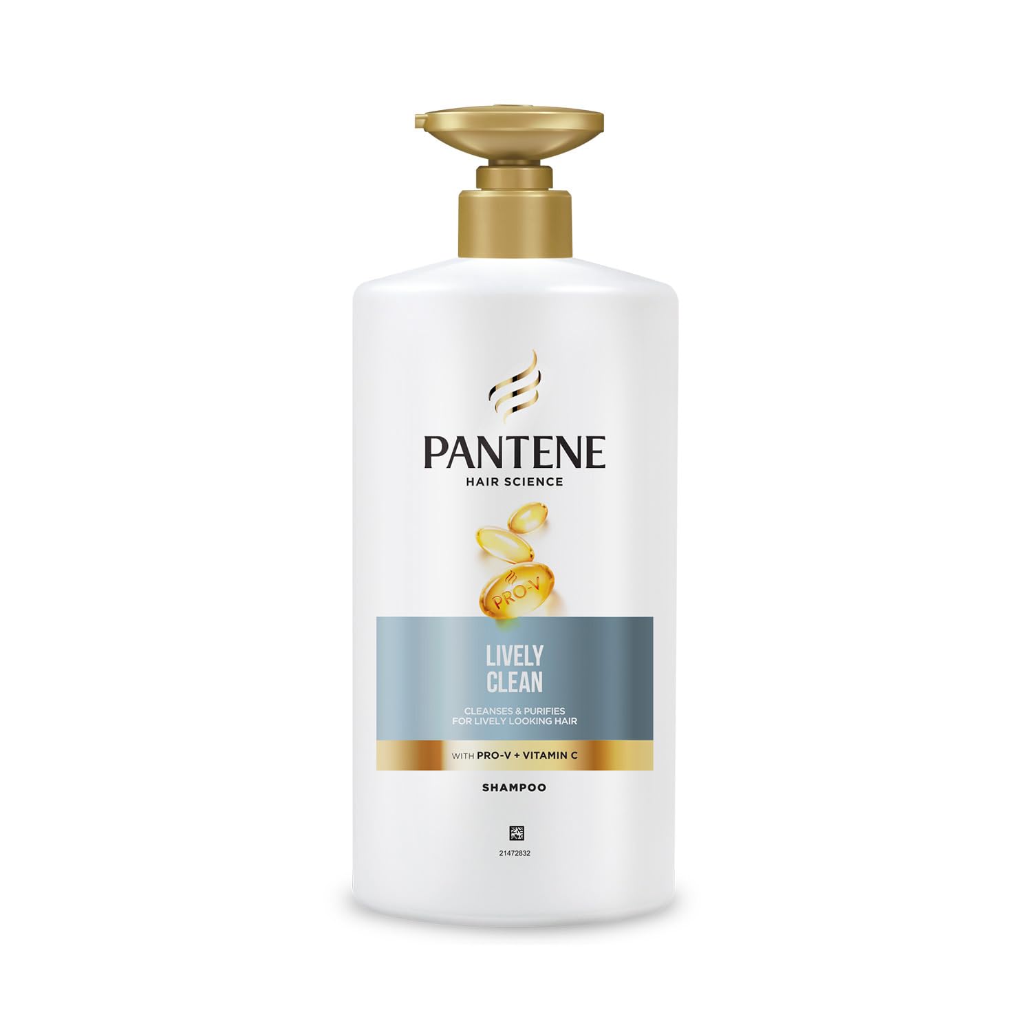 Pantene Advanced Hair Care Solution Lively Clean Shampoo, 650 ml