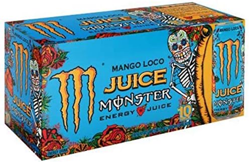 Monster Mango Loco Juice 10 Pack