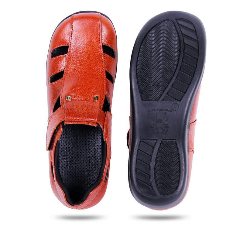 Image of M.V.DIABETES HEALTHCAR-Designer Diabetic Footwear (DDF - 029) - diabetic and orthopedic Men's Footwear | extra soft, Light weight and comfortable