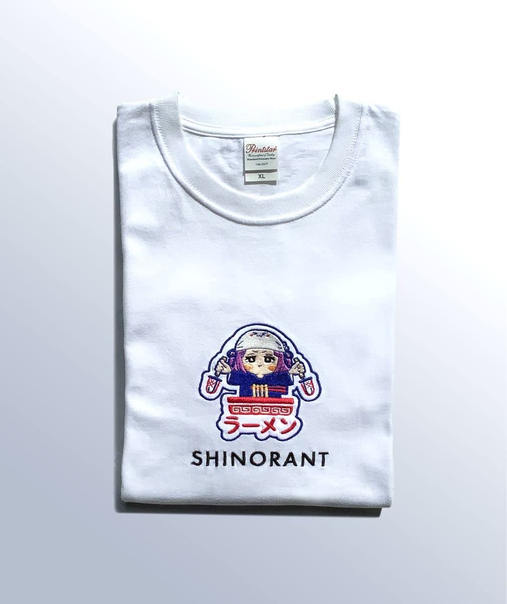 Amazon.co.jp: ぶいすぽ SHINORANT刺繍Tシャツ : ファッション