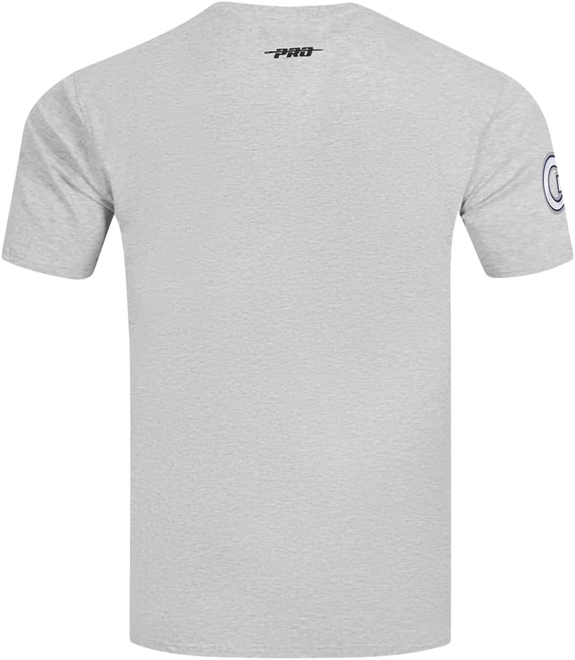 Pro Standard Mens Georgia Tech Classic Chenille Short Sleeve Tee Heather Grey M - Image 2