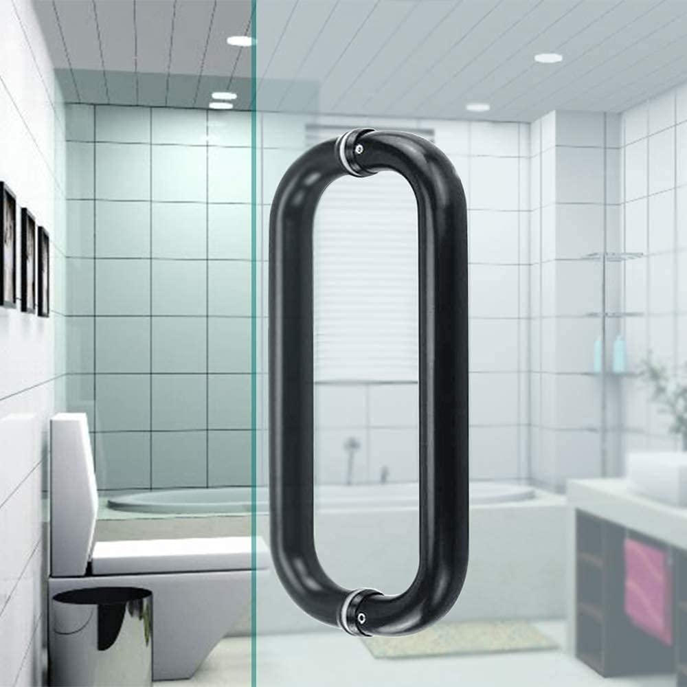 Ranbo Hardware 6" Back to Back Tubular Shower Door Pull Handle for