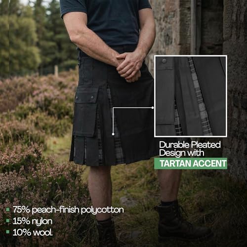 Image of UFS Kilts- Utility Kilt for Men Cotton & Tartan Size 30-66''