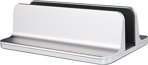 JYSWDZ Soporte vertical para laptop soporte de aluminio de escritorio soporte de escritorio con ranura extensible de 14 a 29in con tamaño de base