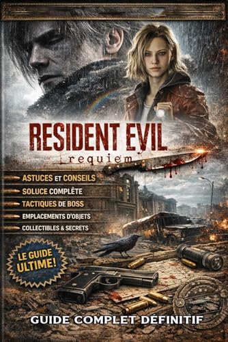 Resident Evil Requiem GUIDE COMPLET DÉFINITIF: Soluce Officiel, Stratégies Contre Les Boss, Emplacement Des Objets, Objets à Collectionner Et Secrets, ... Pour Débutants Et Joueurs Confirmés