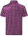 Funny World Men's Mardi Gras Shirts Dry Fit Sleeve Moisture Wicking Carnival Plaid Golfs Shirt Fat Tuesday Polo, Mardi Gras 1, X-Large