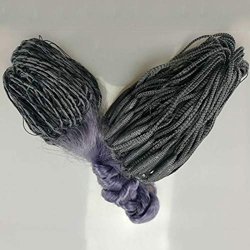 Gill Reti da pesca a strati singoli da pesca con reti da pesca con rete adesiva altezza 1,5 m, lunghezza 28 m, 3/4/5/6 cm dimensioni della maglia