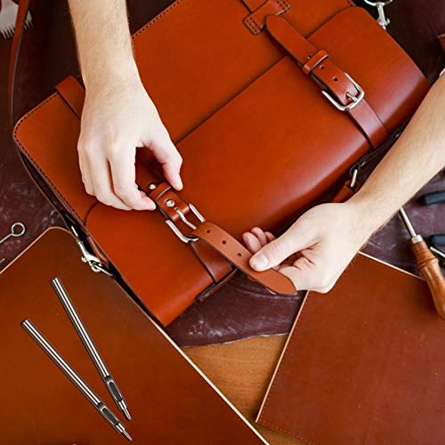 LAITER 12 PCS Punzoni per Pelle Cuoio Fori Vuoti