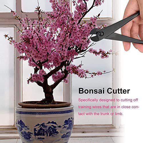 Branch Cutter, 8.27Inch Professional Grade Manganese Steel Bonsai Cutter Multi-Functional Alloy Wire Cutters Black #TOP3