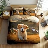 Matériau Doux et Durable : Microfibre brossée, tissu léger, doux, confortable, respirant, infroissable, vous permettant d'avoir un sommeil chaud et parfait pour offrir une douceur et un confort exceptionnels pour un climat de sommeil idéal et une utilisation toute l'année