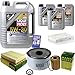 Produktbild Filter Set Inspektionspaket 8 Liter Liqui Moly Motoröl Special Tec F 5W-30 MANN-FILTER Innenraumfilter Kraftstofffilter Luftfilter Ölfilter