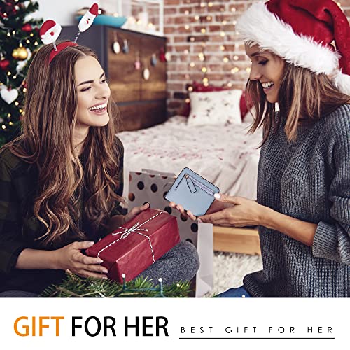 Toughergun NP00833 Wallet Women Rfid Blocking Small Compact Bifold Luxury Leather Pocket Wallet Ladies Mini Purse thumb #7