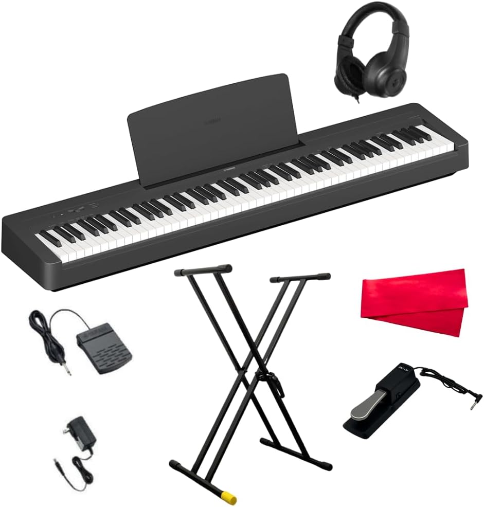 電子ピアノ88鍵盤 ポータブルスタンド ペダル付きピアノセット ピアノ