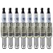 Henbrs Iridium Spark Plug High Performance Replacement PZH14F SP-515 For Ford F-150 F-250 F350 5.4L Pack of 8