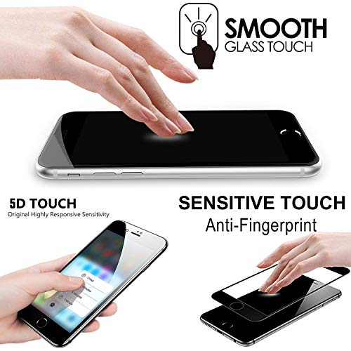 Image of Premium Tempered Glass for iPhone 6 / 6S Screen Protector [11D] - Full HD 2.5D 9H Shatterproof Anti Scratch Screen Guard for iPhone 6 / 6S (White Edition)