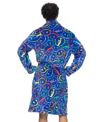 JOE BOXER Mens Robe - Plush Bathrobe for Men - Men's Robes4