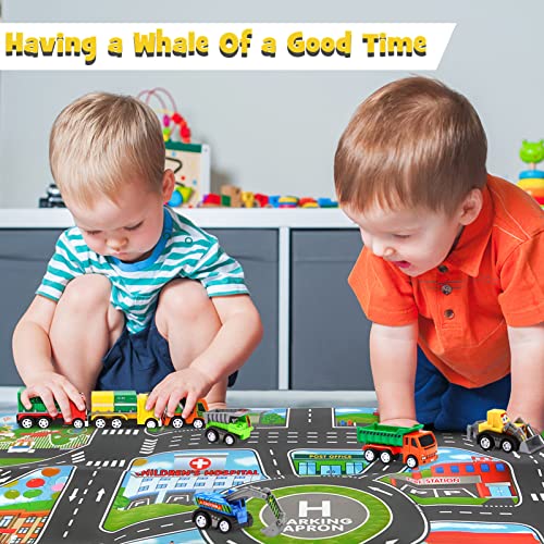 Sanlebi 8 Pezzi Macchinine Bambini Mini Auto