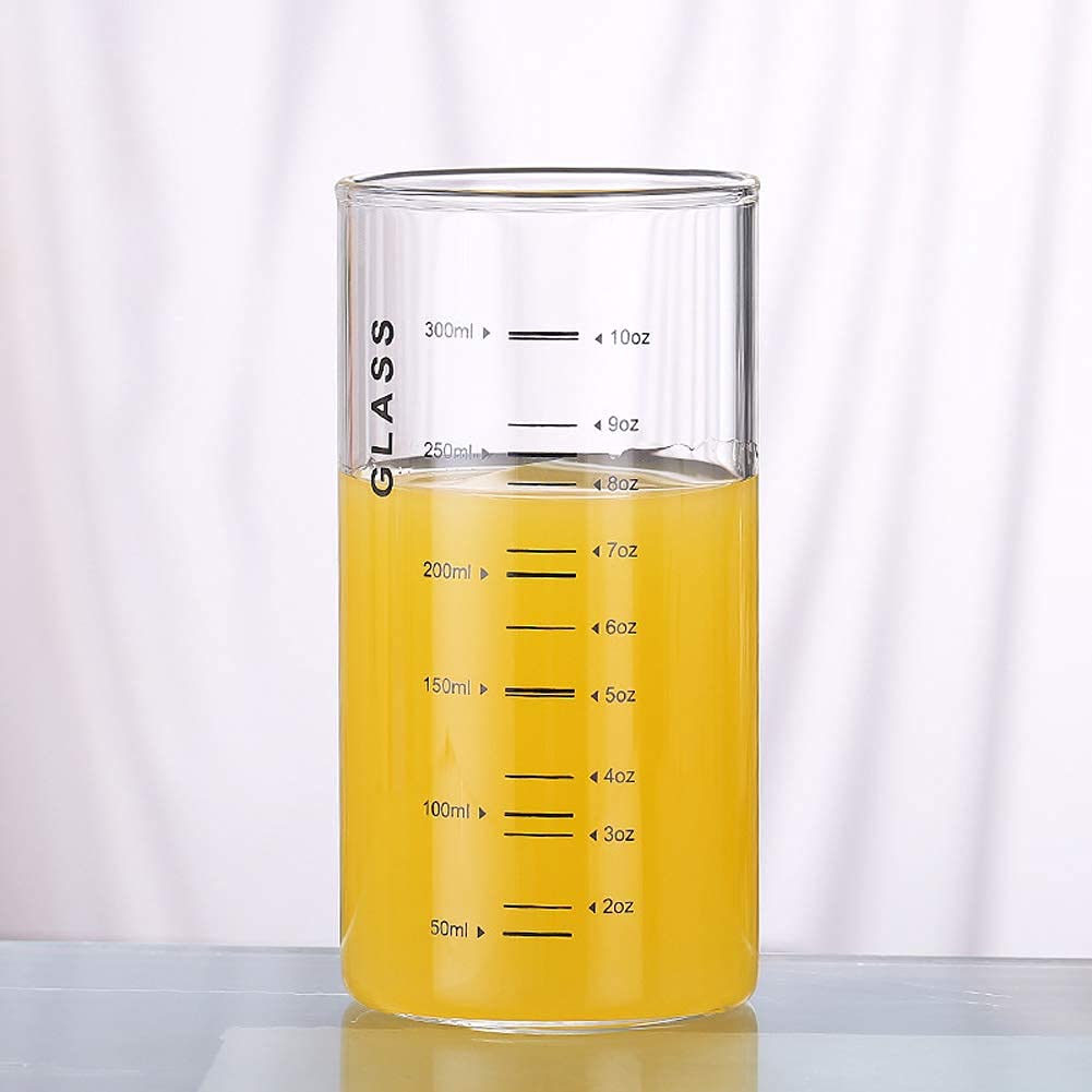 Hakefyna 10 Oz Glass Measuring Cup - Borosilicate, Graduated With Oz/mL Marks, For Drinks & Cooking - View #12