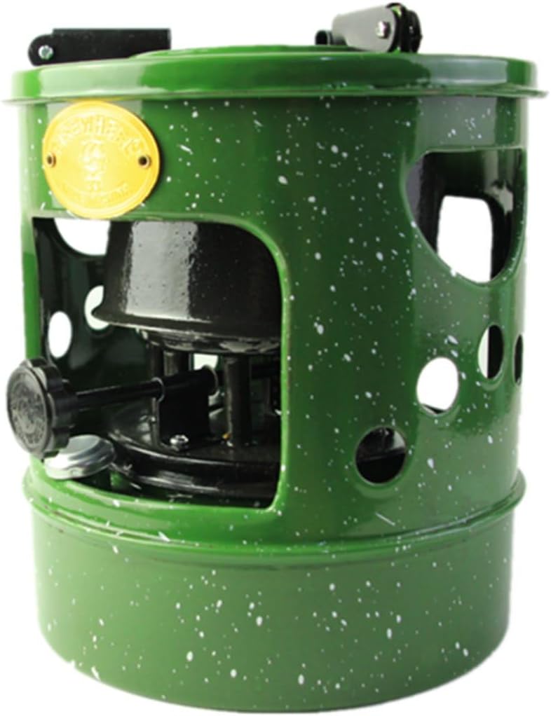Kerosene Stoves, 10 Wicks Outdoor Portable Heater, Smokeless Camping Iron Stove with Adjustable Flame, Fuel Efficient for Camping, Backpacking, Emergency Preparedness