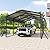AirWire Carport Canopy 12’X20’ Heavy Duty Car Port Galvanized Steel Roof, Reinforced Stable Triangle Frame for Snowy Windy Metal Carports Enhanced Base Car Tent for Car,RV,Pickup,Boat,Truck,Tractor