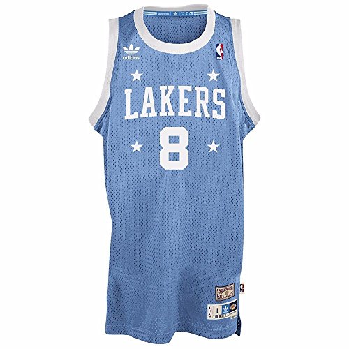 kobe bryant los angeles lakers light blue throwback swingman jersey