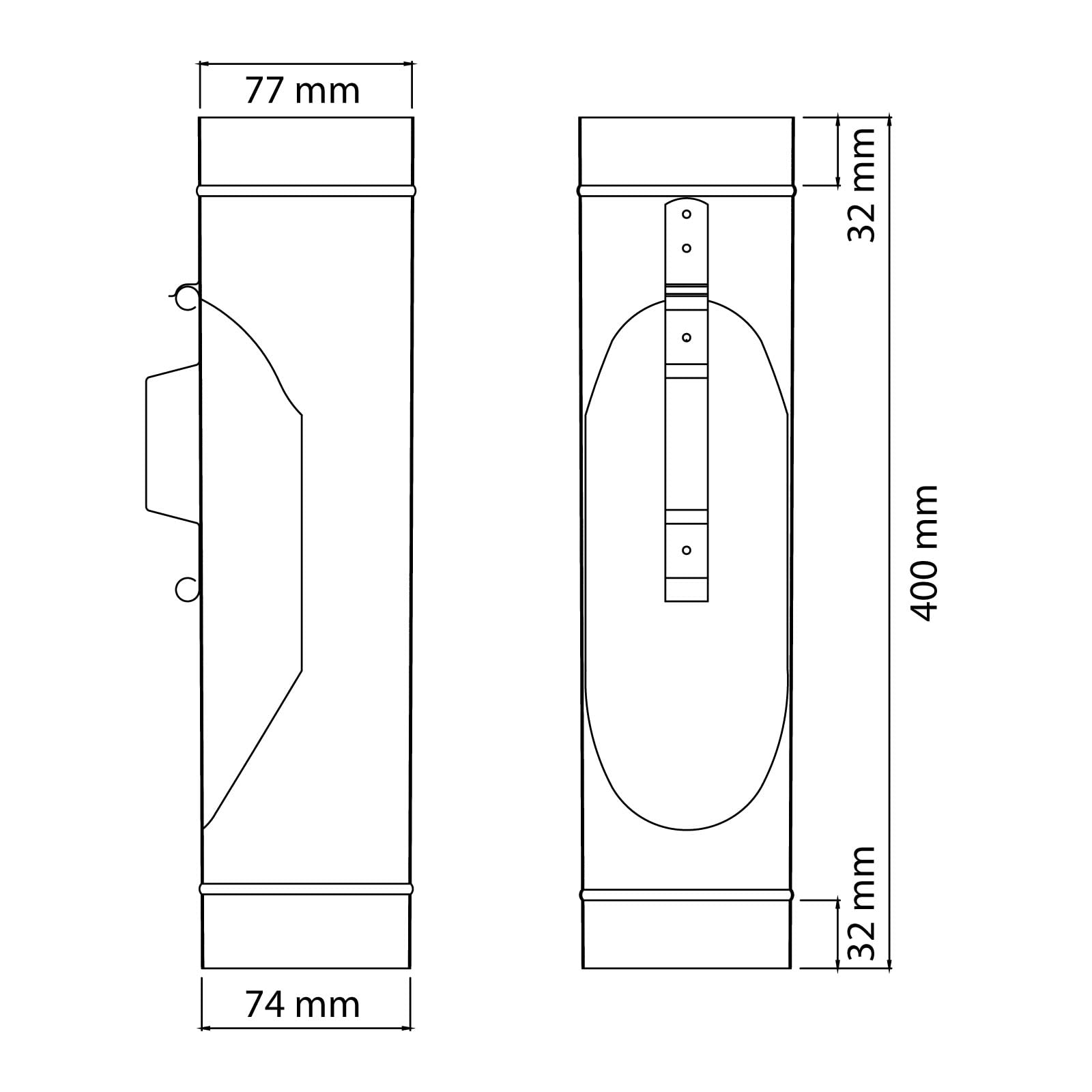 Regenrohrklappe Zink DN 76 inkl. Adapter Regenwasserklappe Regenrohrklappe zum Befüllen von Regentonnen, Regenfässer und kleineren Regenwassertanks.