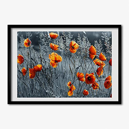 Cadre en bois moderne 70x50 cm Tulup pour habiller un mur vide avec style et couleur